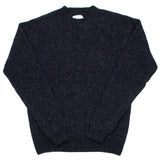 Norse Projects - Birnir Cable Lambswool Sweater - Charcoal Melange