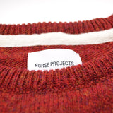 Norse Projects - Binir Shetland Sweater - Burnt Havtorn