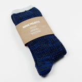 Norse Projects - Bjarki Blend Socks - Cornflower Blue