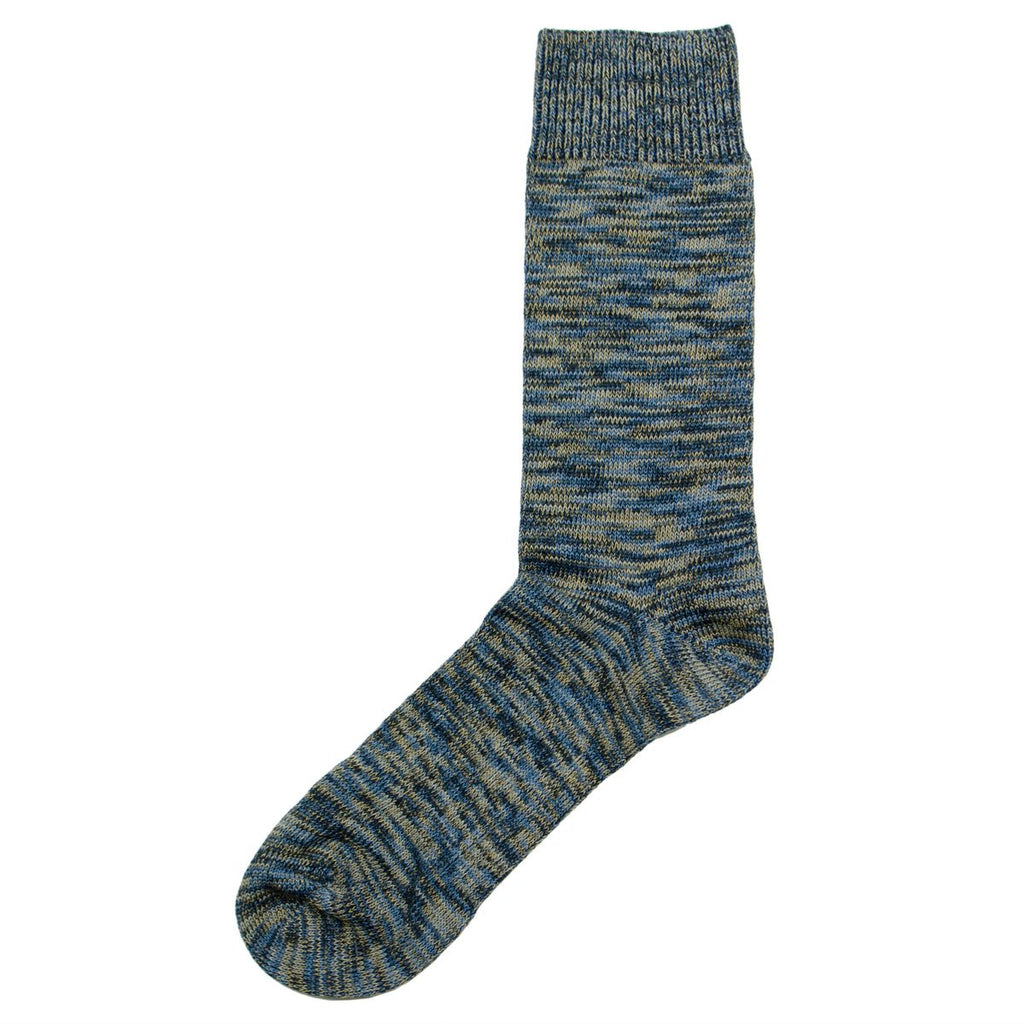 Norse Projects - Bjarki Blend Socks - Ensign Blue