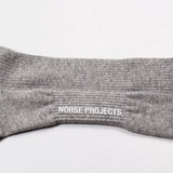 Norse Projects - Bjarki Colour Block Socks - Ecru