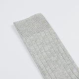 Norse Projects - Bjarki Cordura Rib Socks - Light Grey Melange