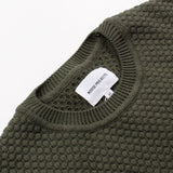 Norse Projects - Bjorn Bubble Sweater - Dried Olive