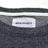 Norse Projects - David Mercerised Sweatshirt - Charcoal