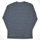 Norse Projects - Godtfred Hemp Stripe Long-Sleeve T-shirt - Navy