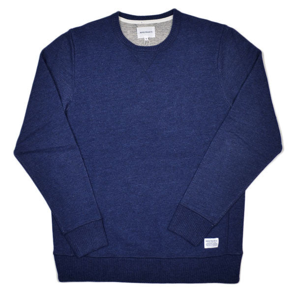 Norse Projects - Gustav Crew Sweatshirt - Navy