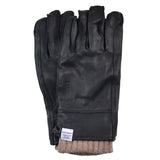Norse Projects x Hestra - Ivar Leather Gloves - Black