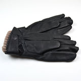 Norse Projects x Hestra - Ivar Leather Gloves - Black