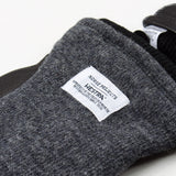 Norse Projects x Hestra - Svante Wool / Leather Gloves - Charcoal