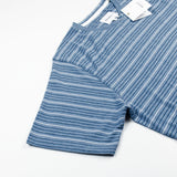 Norse Projects - James Fine Stripe T-shirt - White / Navy