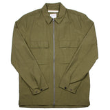 Norse Projects - Jens Zip Shirt - Ivy Green