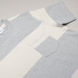 Norse Projects - Johannes Block Stripe T-shirt - Light Grey Melange