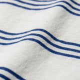 Norse Projects - Johannes Cotton Linen Stripe T-shirt - Twilight Blue