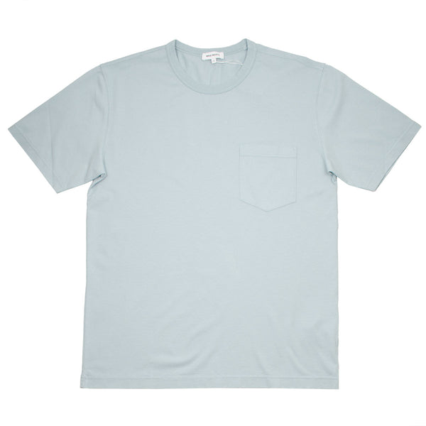 Norse Projects - Johannes GMD Pocket T-shirt - Silver Blue