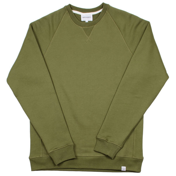 Norse Projects - Ketel Classic Crew Sweatshirt - Lichen