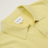 Norse Projects - Leif Cotton Linen Polo - Sunwashed Yellow
