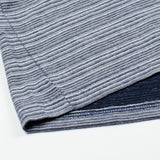 Norse Projects - Niels Multi Textured Stripe T-shirt - Navy / White