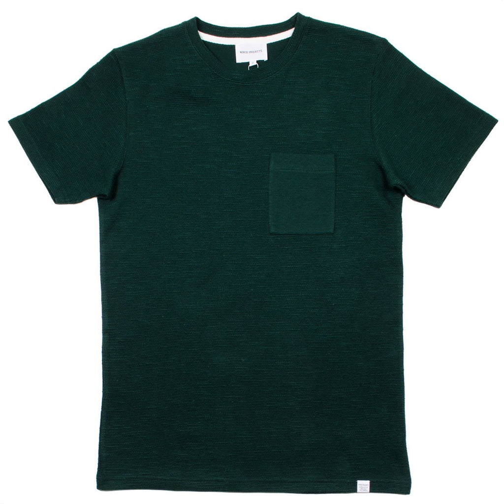 Norse Projects - Niels Pocket T-shirt - Moss