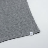 Norse Projects - Niels Textured Stripe T-shirt - Mouse Grey Mélangé