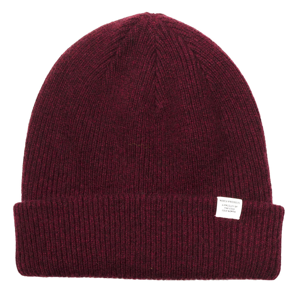 Norse Projects - Norse Beanie - Burgundy
