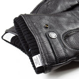 Norse Projects x Hestra - Utsjo Leather Gloves - Black
