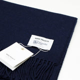 Norse Projects x Johnstons Lambswool Scarf - Navy