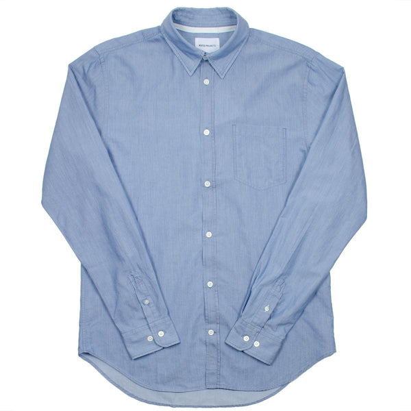 Norse Projects - Osvald Shirt - Light Indigo