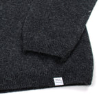 Norse Projects - Sigfred Lambswool Sweater - Charcoal