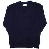 Norse Projects - Sigfred Lambswool Sweater - Dark Navy