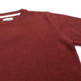 Norse Projects - Sigfred Lambswool Sweater - Red Clay