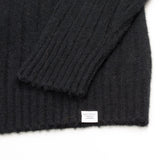 Norse Projects - Sigfred Rib Alpaca Merino Sweater - Black