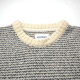 Norse Projects - Sigfred Stripe Sweater - Kit White