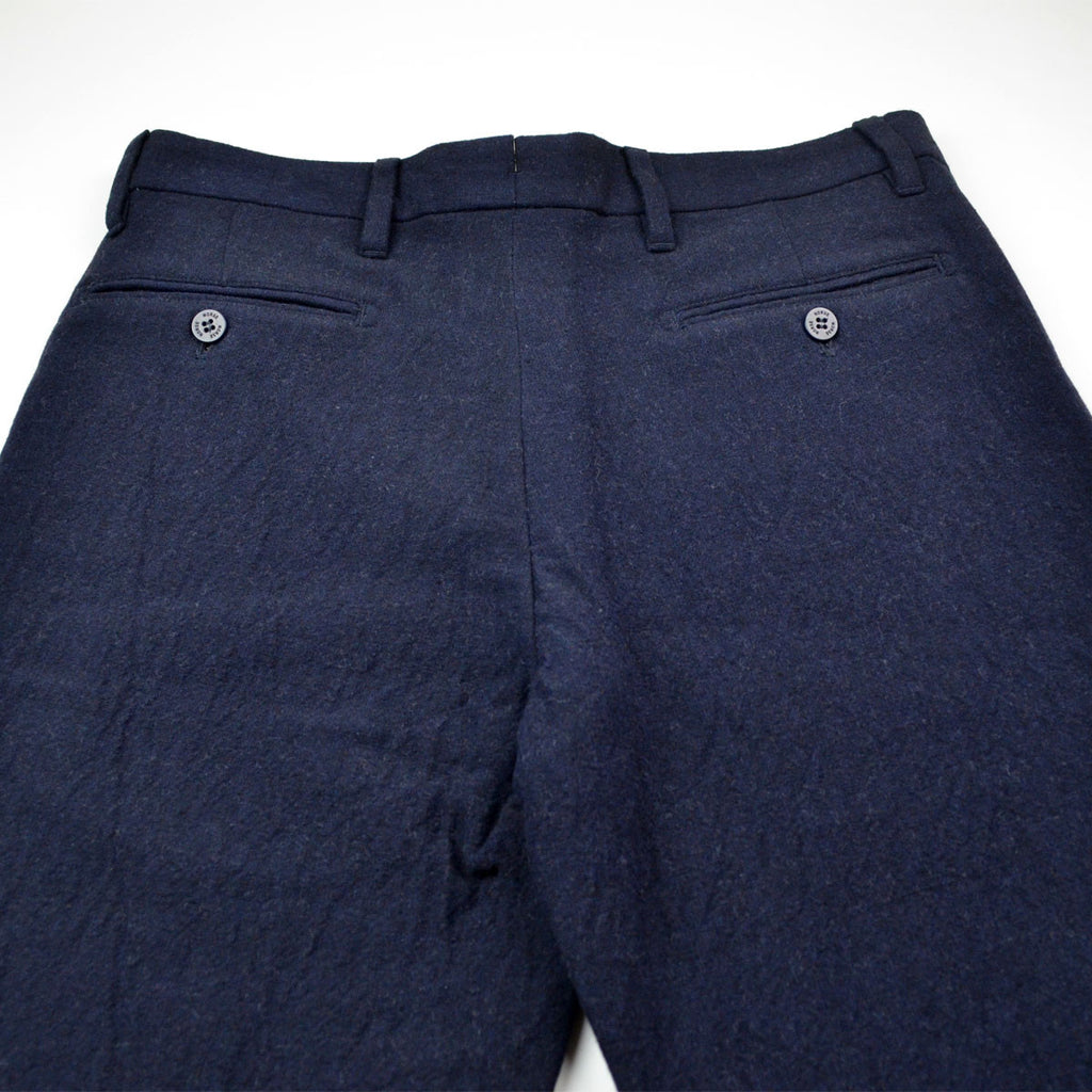 Norse Projects - Thomas Slim Looseweave Wool Trousers - Dark Navy