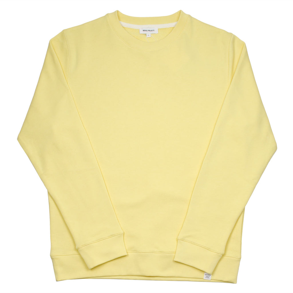 Norse Projects - Vagn Classic Sweatshirt - Light Yellow