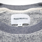 Norse Projects - Vorm Brushed Basket Sweatshirt - Navy