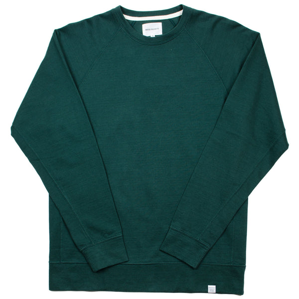 Norse Projects - Vorm Mercerised Sweatshirt - Verge Green