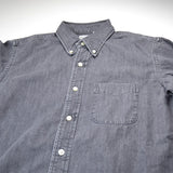 orSlow - Button-down Shirt - Black Grey Denim