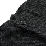 orSlow - French Work Pants - Charcoal Gray Merino Wool Twill