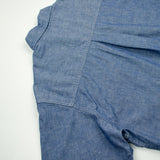 orSlow - Loose Fit Short Sleeve Shirt - Chambray