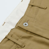 orSlow - Slim Fit Army Trousers Chinos - Khaki (Beige)