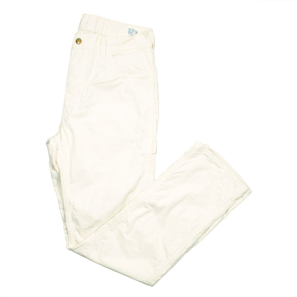 orSlow - Slim Fit Painter Pants - Ecru