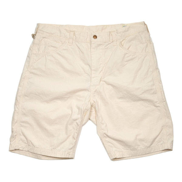 orSlow - Slim Fit Painter Shorts - Ecru