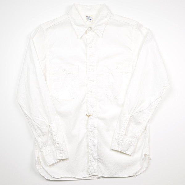 orSlow – Chambray Shirt – White