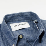 Our Legacy - 1940's Shirt - Blue Chambray