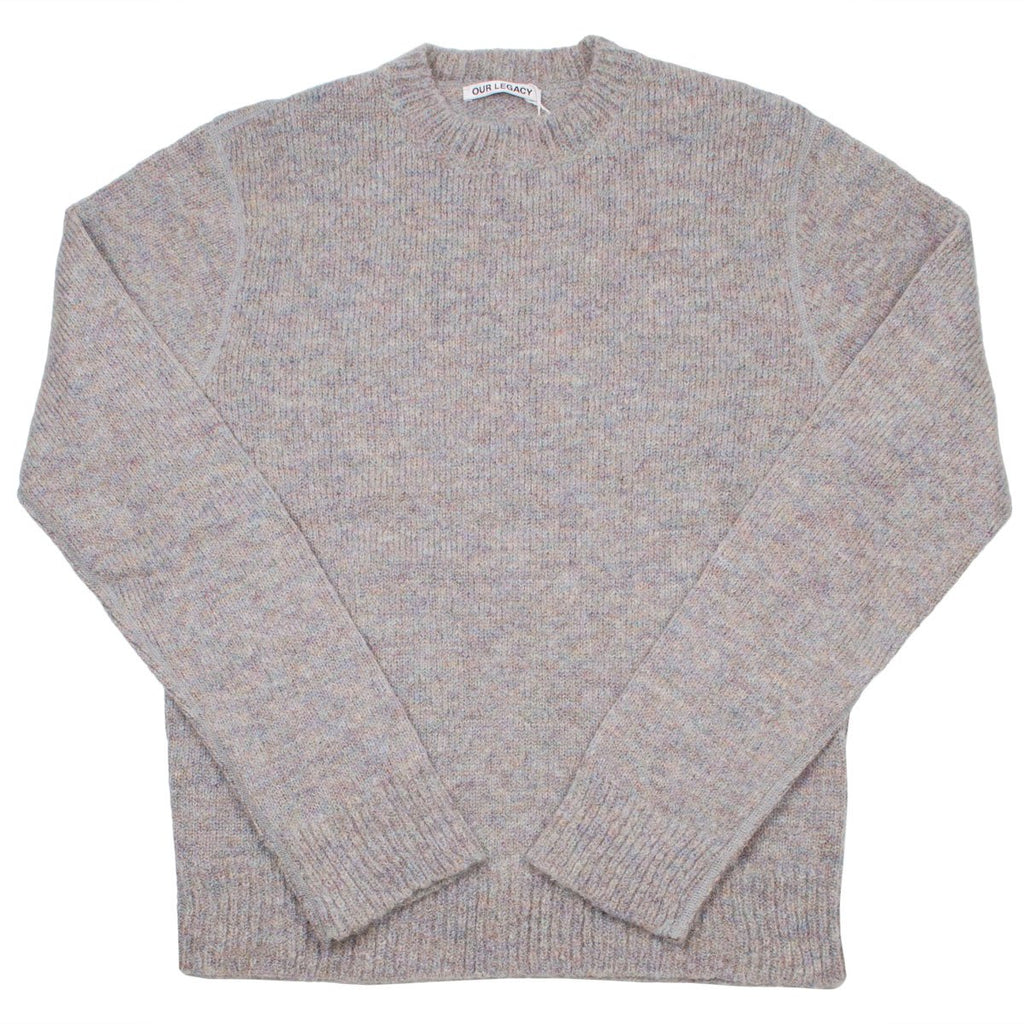 Our Legacy - Base Roundneck Sweater - Rainbow Tweed