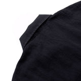 Our Legacy - Chamois Short Sleeve Shirt - Black Cotton Linen