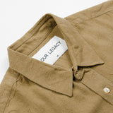 Our Legacy SPLASH - Classic Shirt - Tan Silk Noil