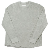 Our Legacy - Footbal Longsleeve Sweatshirt - Grey Melange Light Terry