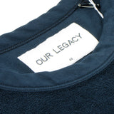 Our Legacy - Perfect Tee - Navy Light Terry