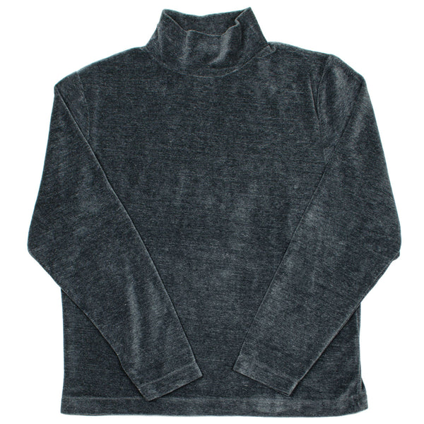 Our Legacy - Turtleneck - Grey Melange Velour